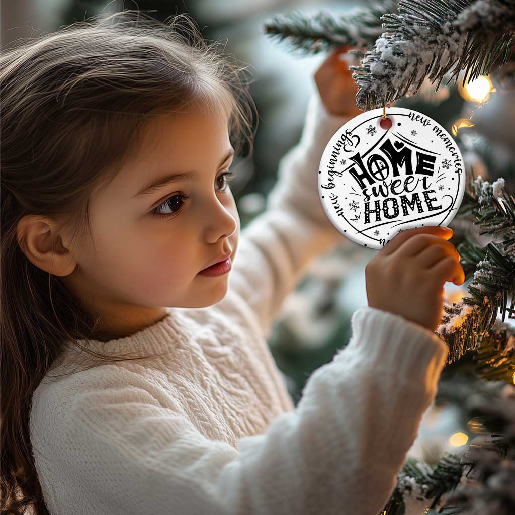 First Christmas New Home Christmas Ornament Home Sweet Home TS09