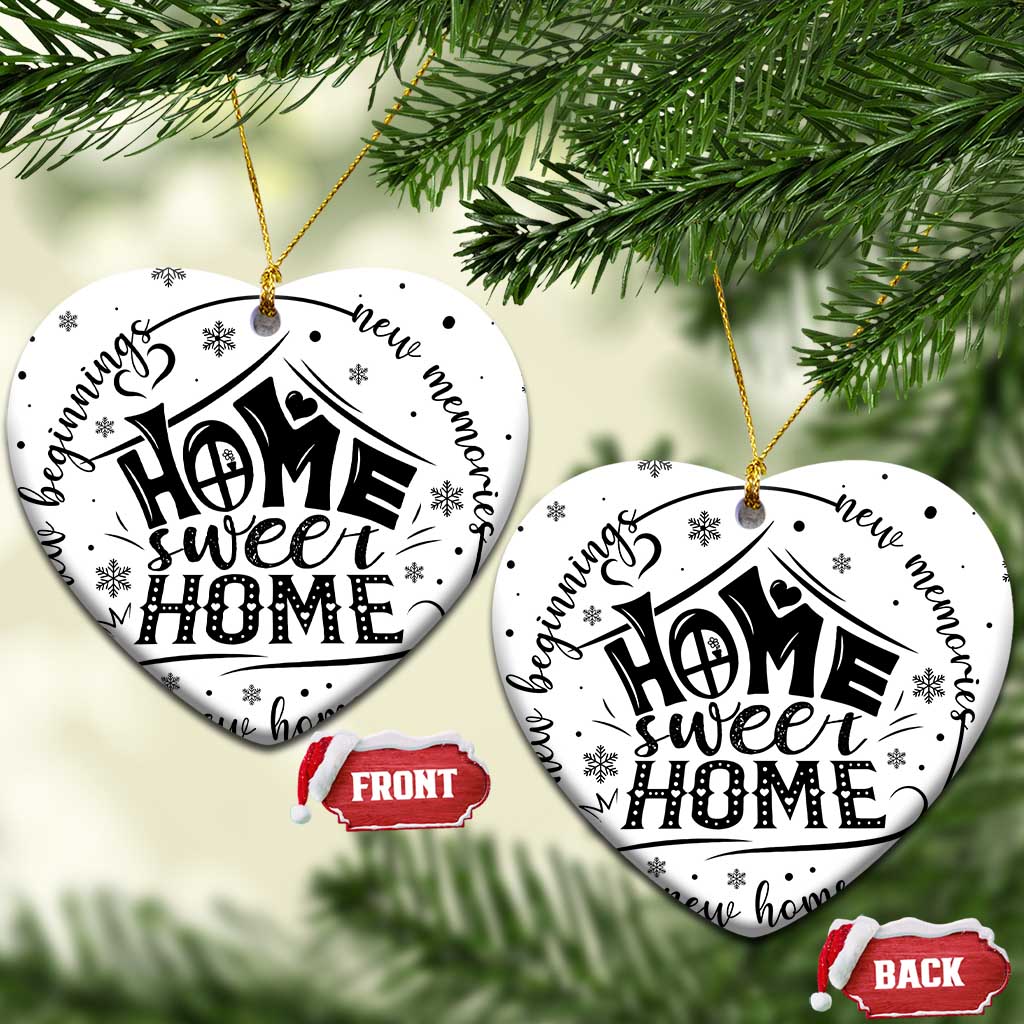First Christmas New Home Christmas Ornament Home Sweet Home TS09