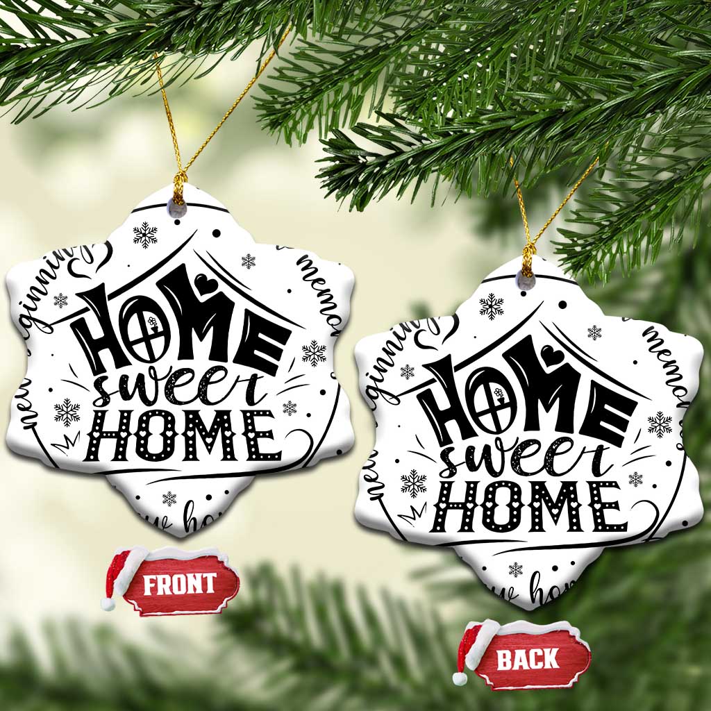 First Christmas New Home Christmas Ornament Home Sweet Home TS09