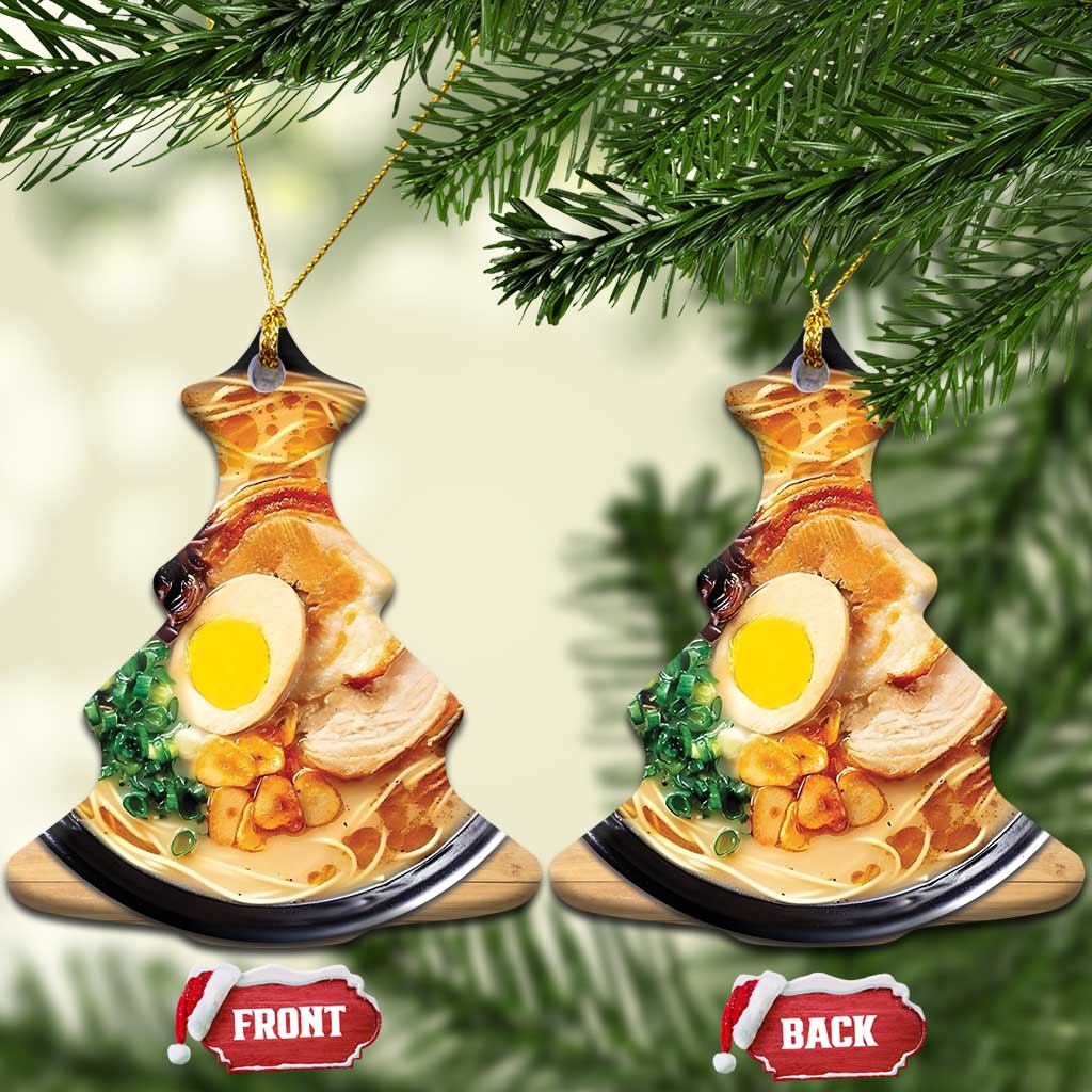Funny Xmas Ramen Japan Food Lover Christmas Ornament TS09