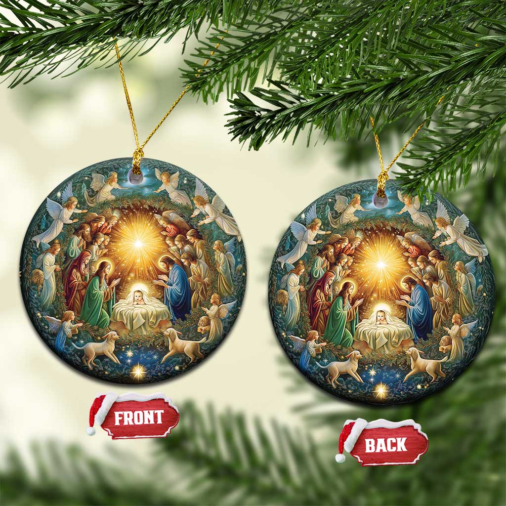 Nativity Christmas Religious Christian Gift Christmas Ornament TS09