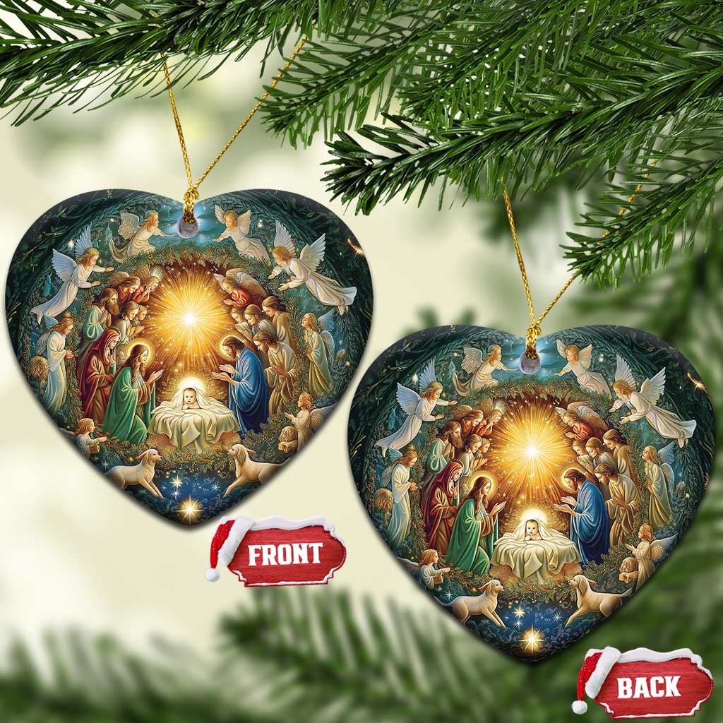 Nativity Christmas Religious Christian Gift Christmas Ornament TS09