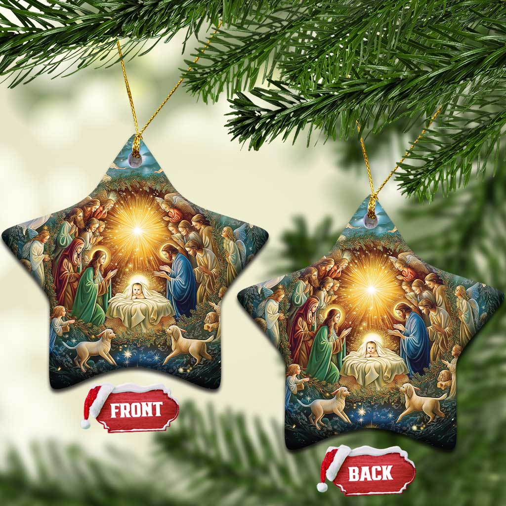 Nativity Christmas Religious Christian Gift Christmas Ornament TS09