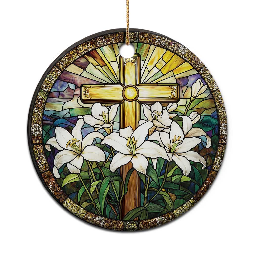 Christ Cross Christian Christmas Ornament TS09