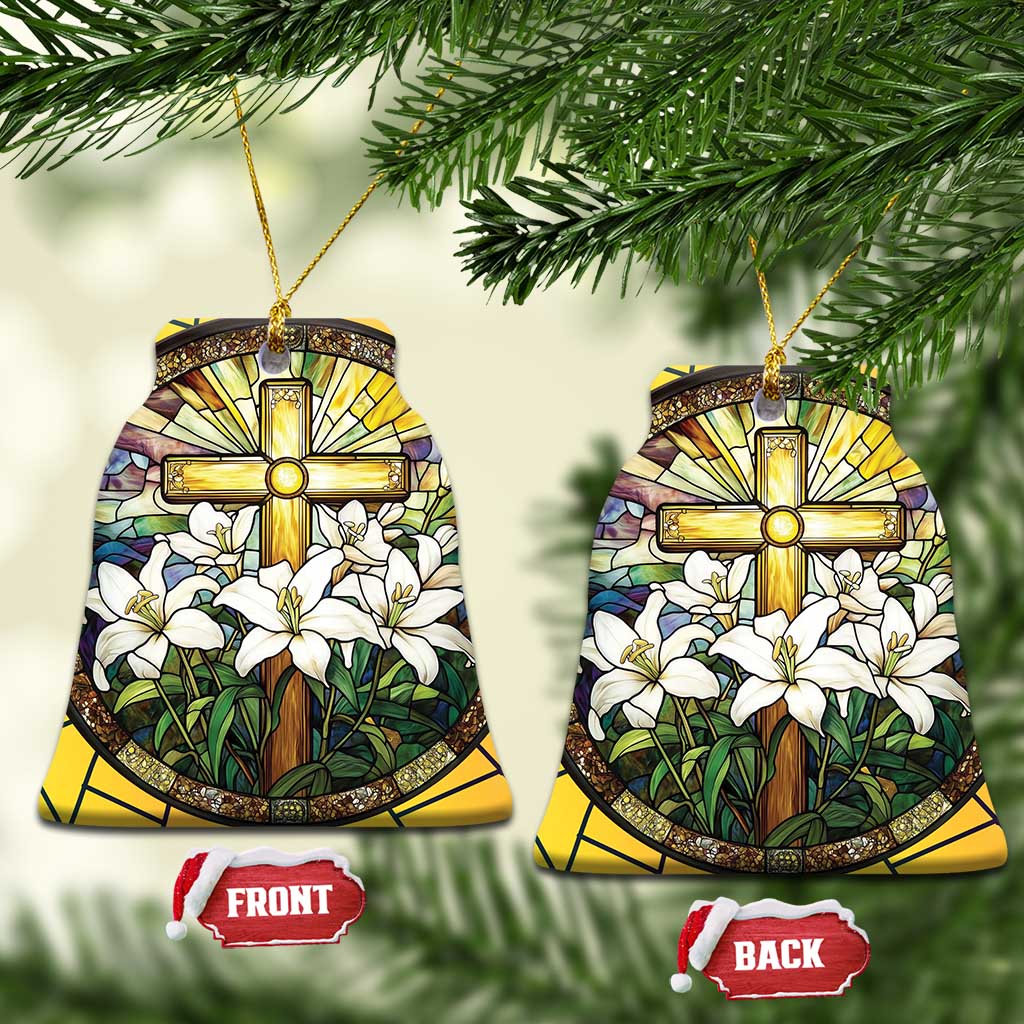 Christ Cross Christian Christmas Ornament TS09