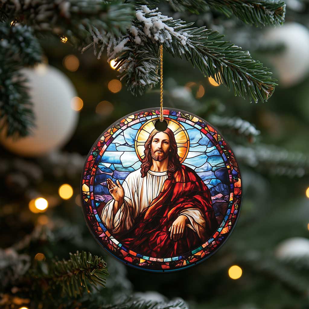 Jesus Religion Christian Christmas Ornament TS09
