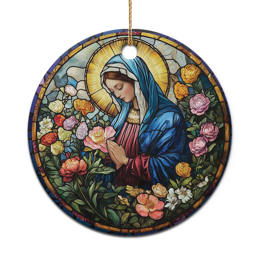 Maria Religion Christian Christmas Ornament TS09