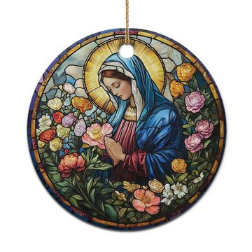 Maria Religion Christian Christmas Ornament TS09