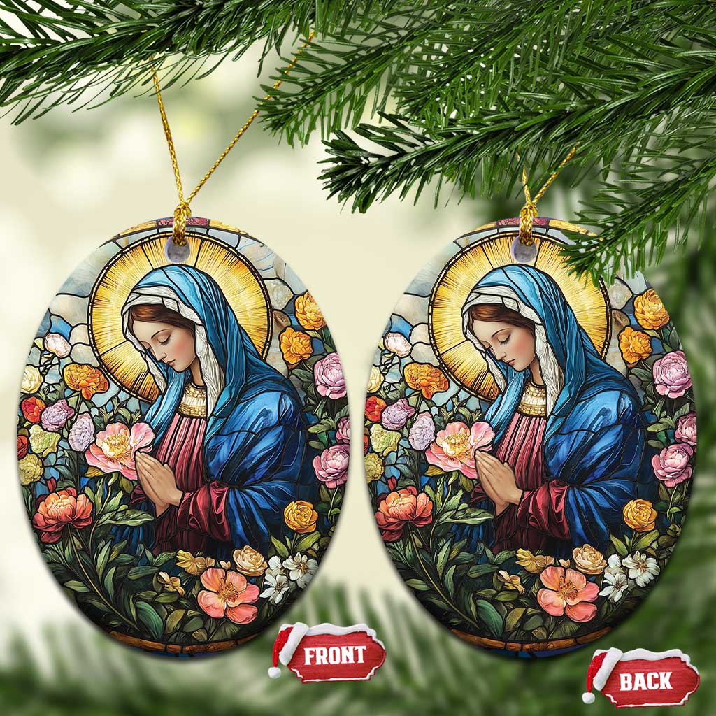 Maria Religion Christian Christmas Ornament TS09