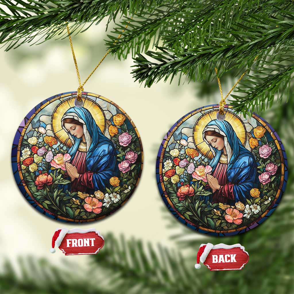 Maria Religion Christian Christmas Ornament TS09