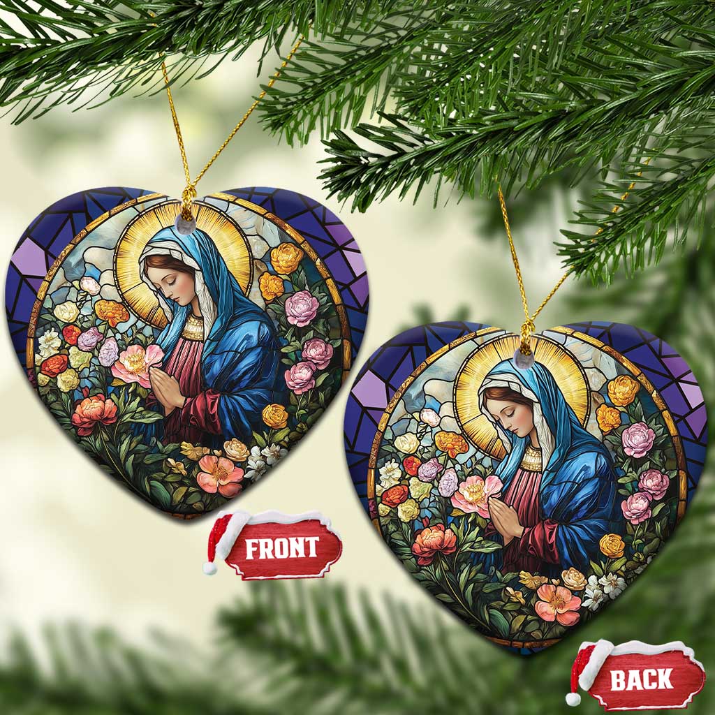 Maria Religion Christian Christmas Ornament TS09
