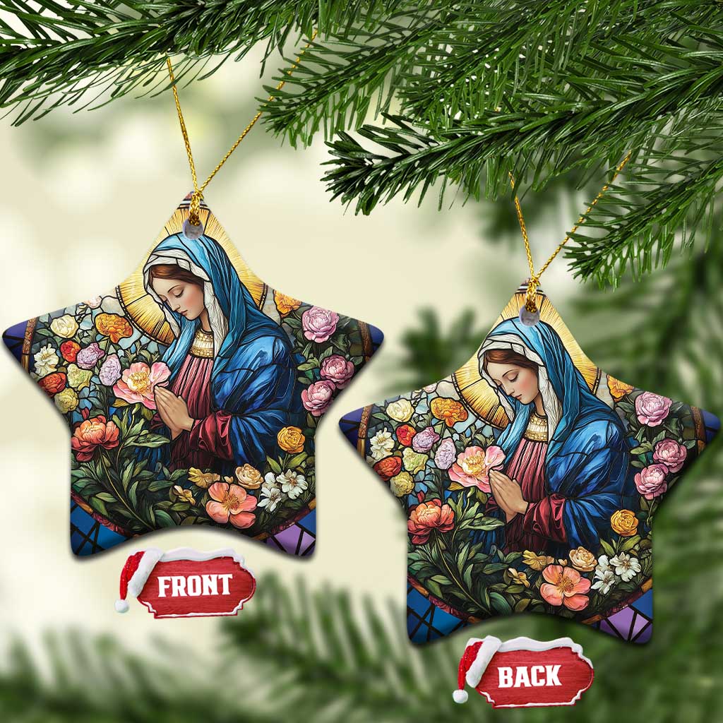Maria Religion Christian Christmas Ornament TS09
