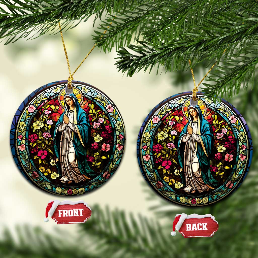 Ave Maria Religion Christian Christmas Ornament TS09