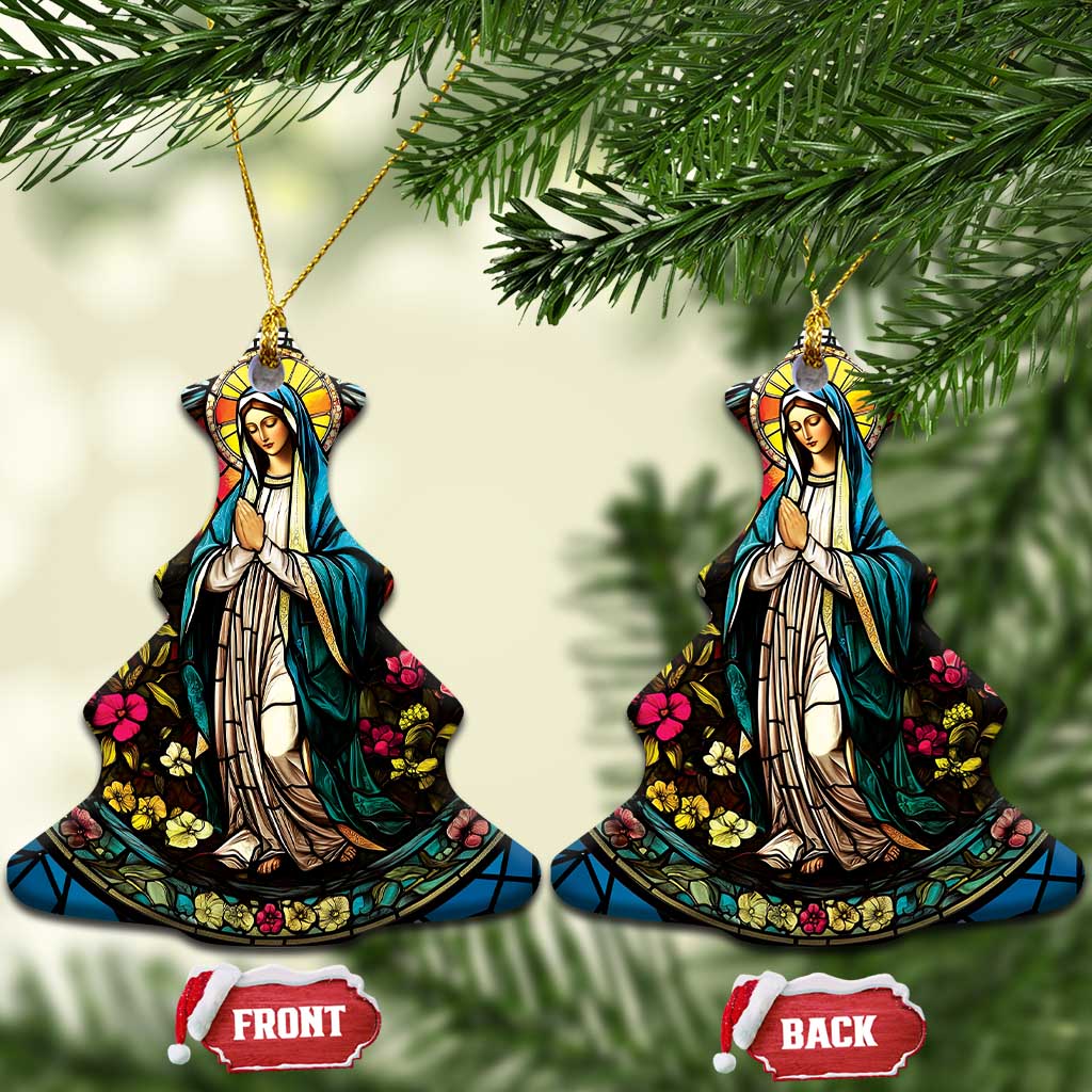 Ave Maria Religion Christian Christmas Ornament TS09