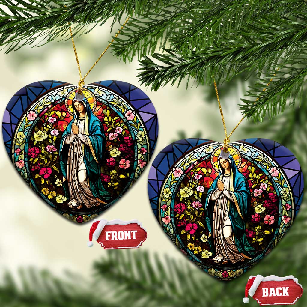 Ave Maria Religion Christian Christmas Ornament TS09