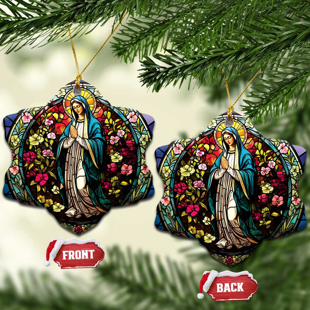 Ave Maria Religion Christian Christmas Ornament TS09
