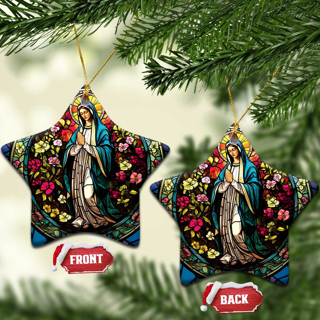 Ave Maria Religion Christian Christmas Ornament TS09