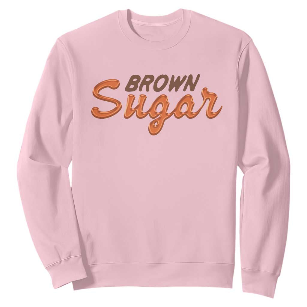 Melanin African Pride Sweatshirt Brown Sugar TS09