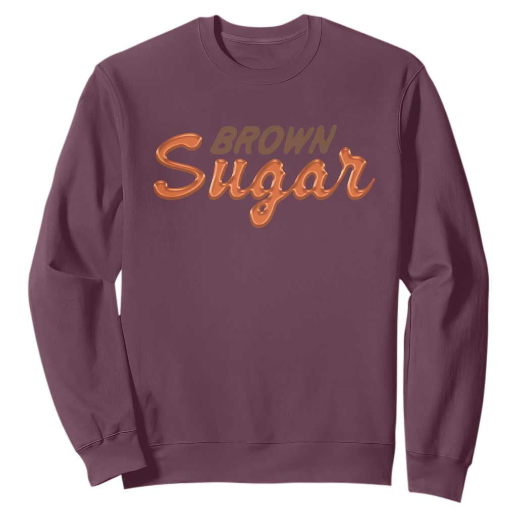 Melanin African Pride Sweatshirt Brown Sugar TS09