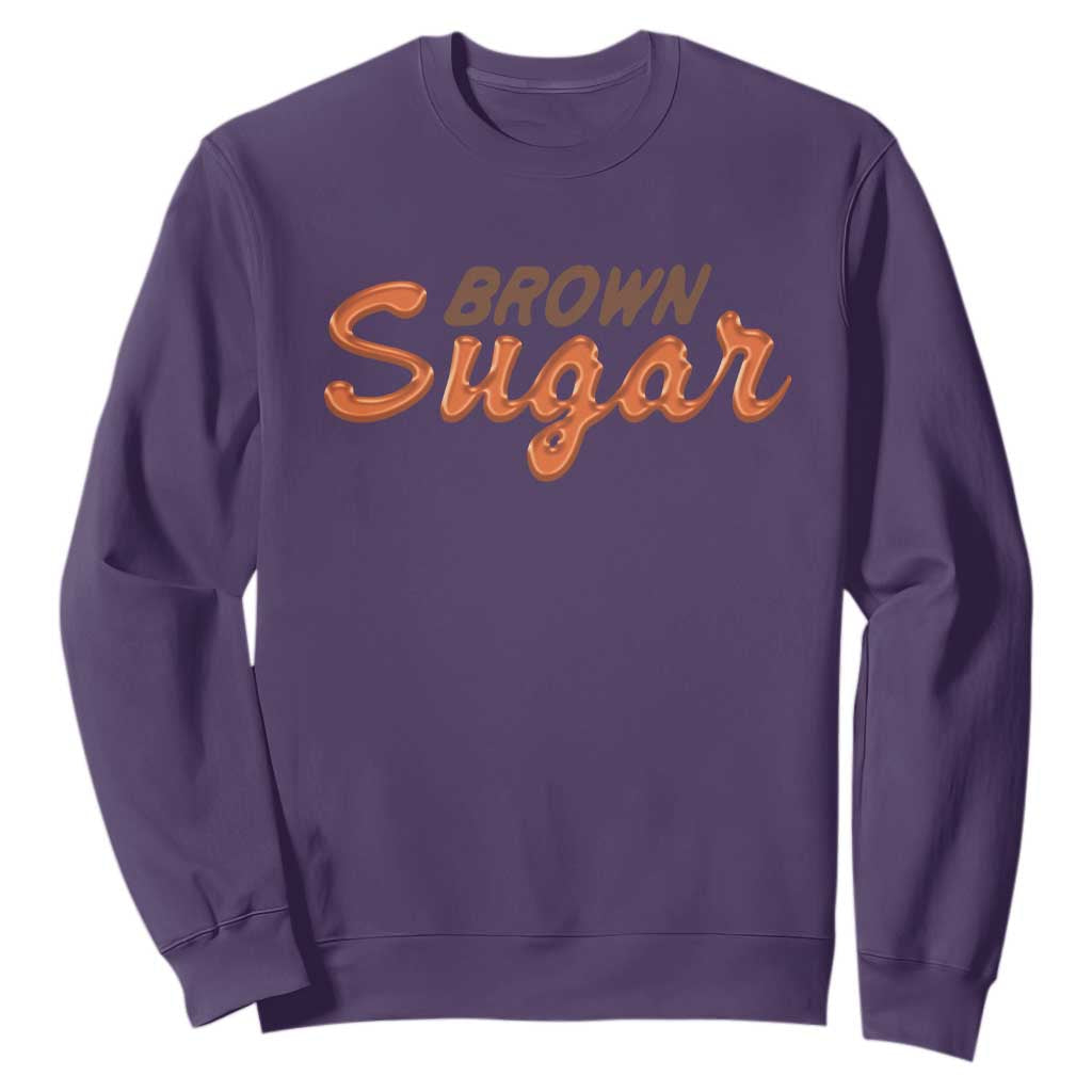 Melanin African Pride Sweatshirt Brown Sugar TS09