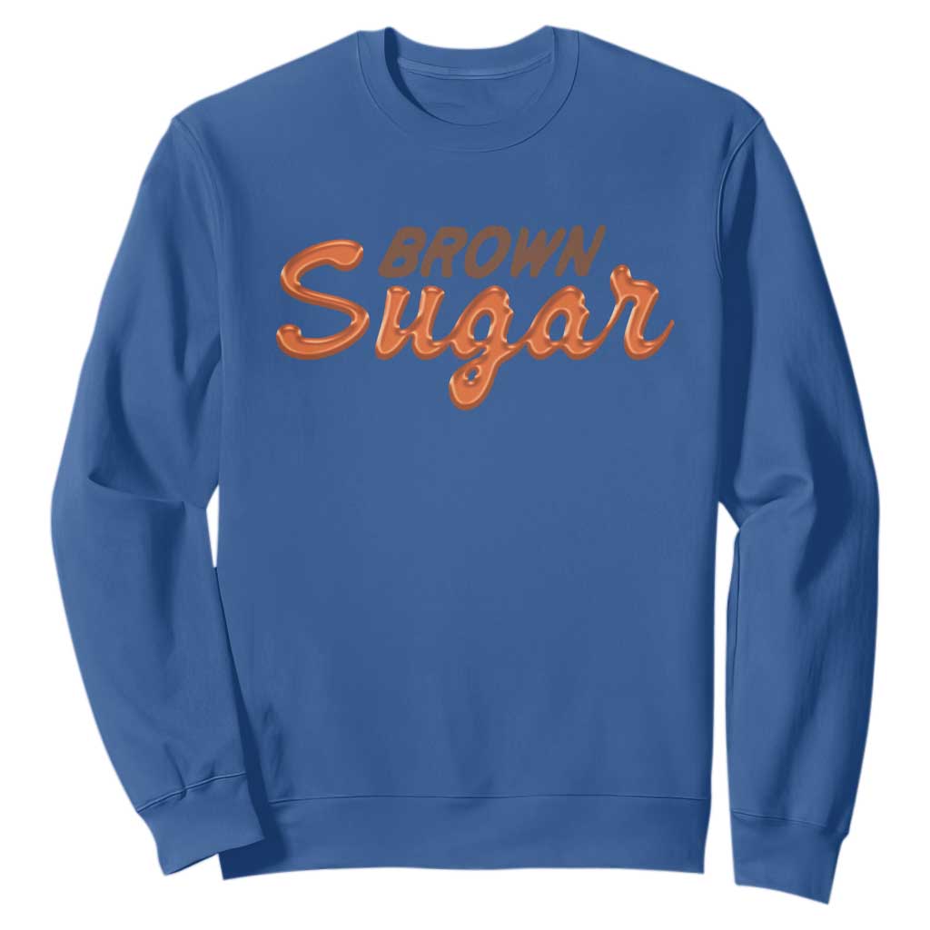 Melanin African Pride Sweatshirt Brown Sugar TS09