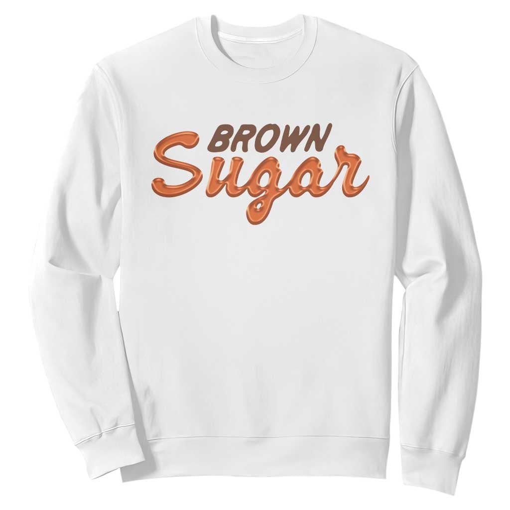 Melanin African Pride Sweatshirt Brown Sugar TS09