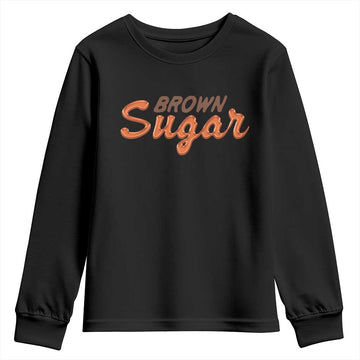Melanin African Pride Youth Sweatshirt Brown Sugar TS09