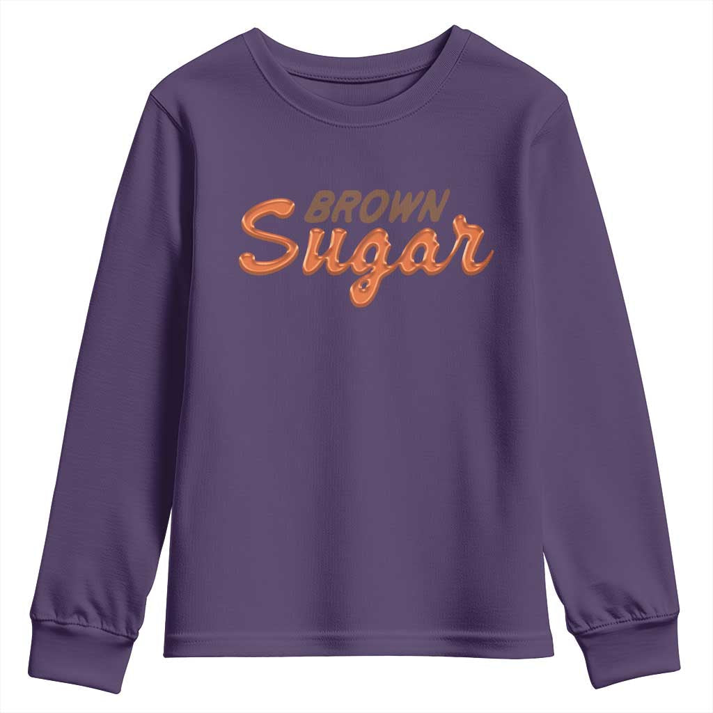Melanin African Pride Youth Sweatshirt Brown Sugar TS09