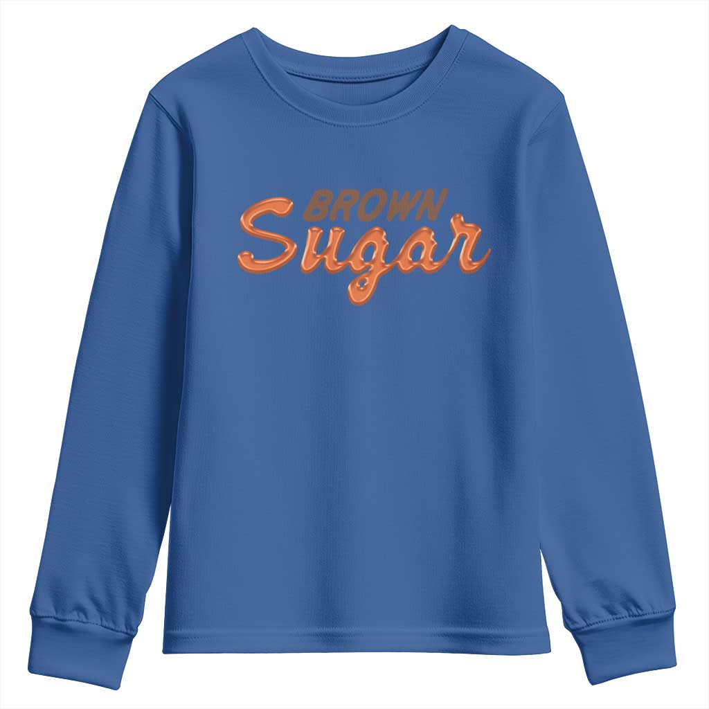 Melanin African Pride Youth Sweatshirt Brown Sugar TS09