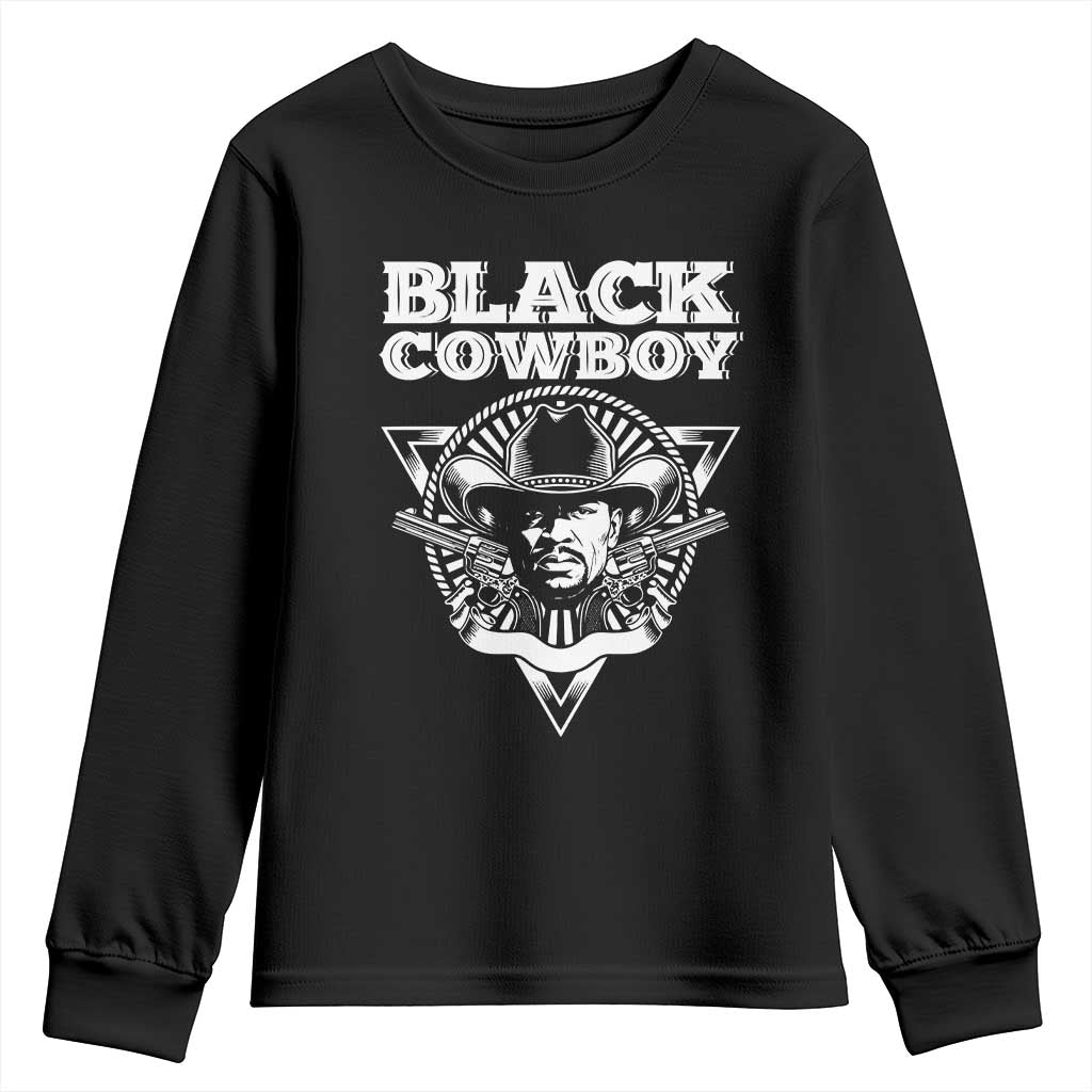 Black History African American Cowboy Youth Sweatshirt TS09