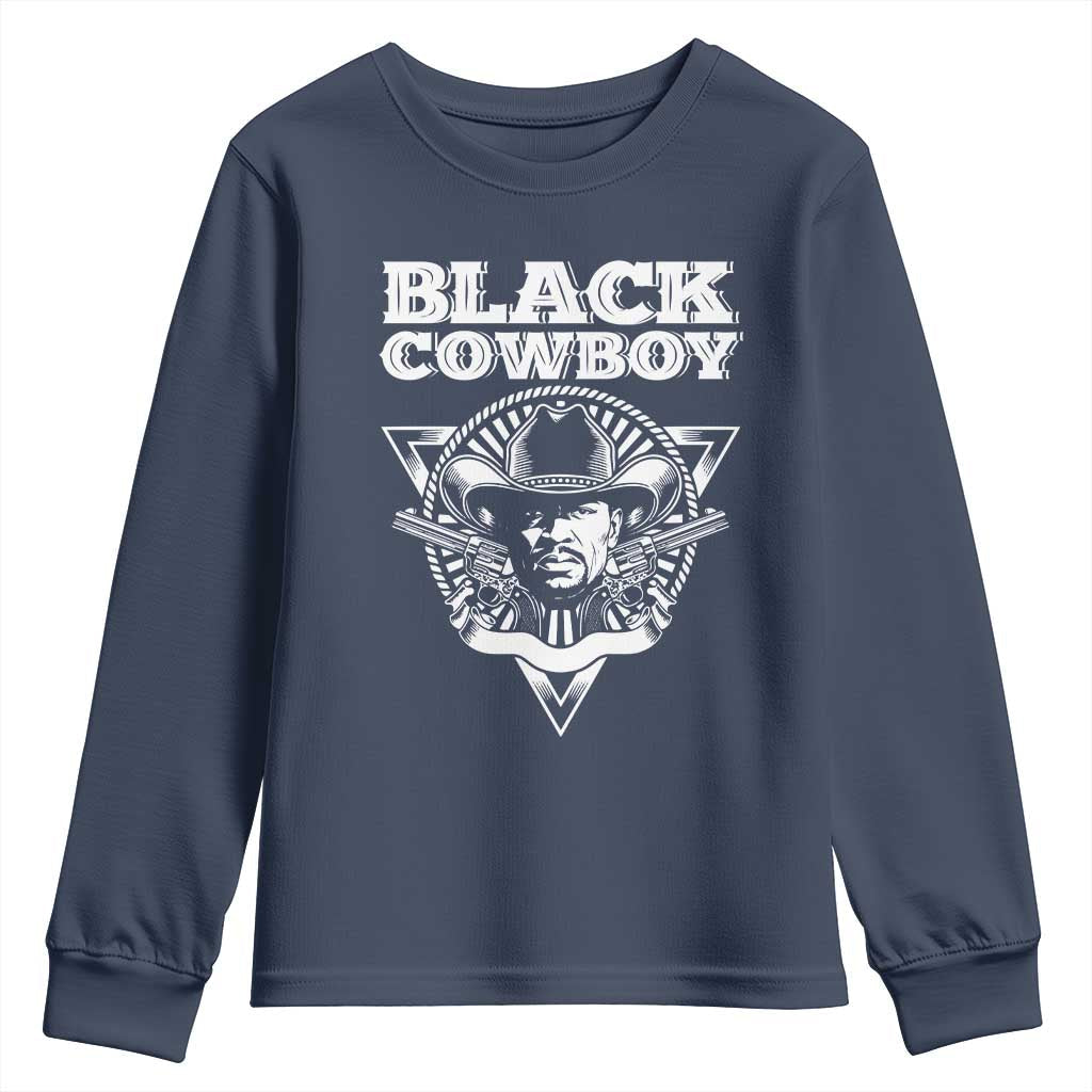 Black History African American Cowboy Youth Sweatshirt TS09