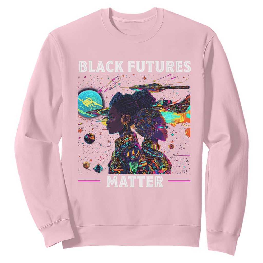 African American Afrofuturism Sweatshirt Black Futures Matter TS09