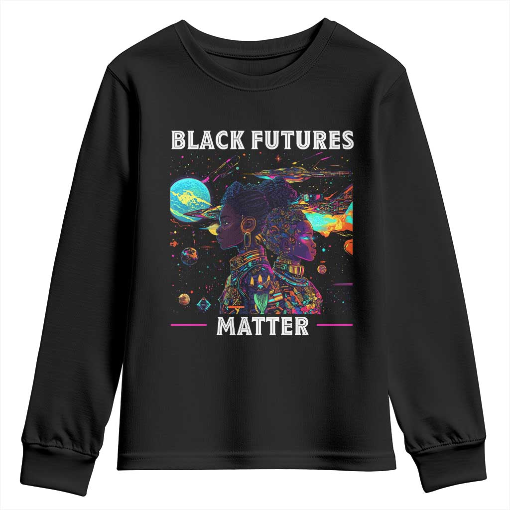 African American Afrofuturism Youth Sweatshirt Black Futures Matter TS09