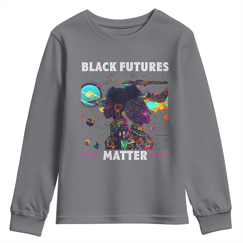 African American Afrofuturism Youth Sweatshirt Black Futures Matter TS09