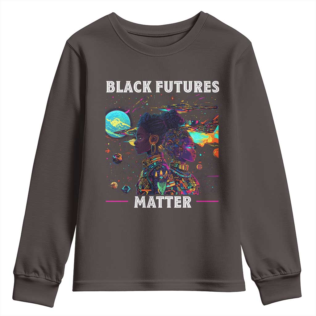 African American Afrofuturism Youth Sweatshirt Black Futures Matter TS09