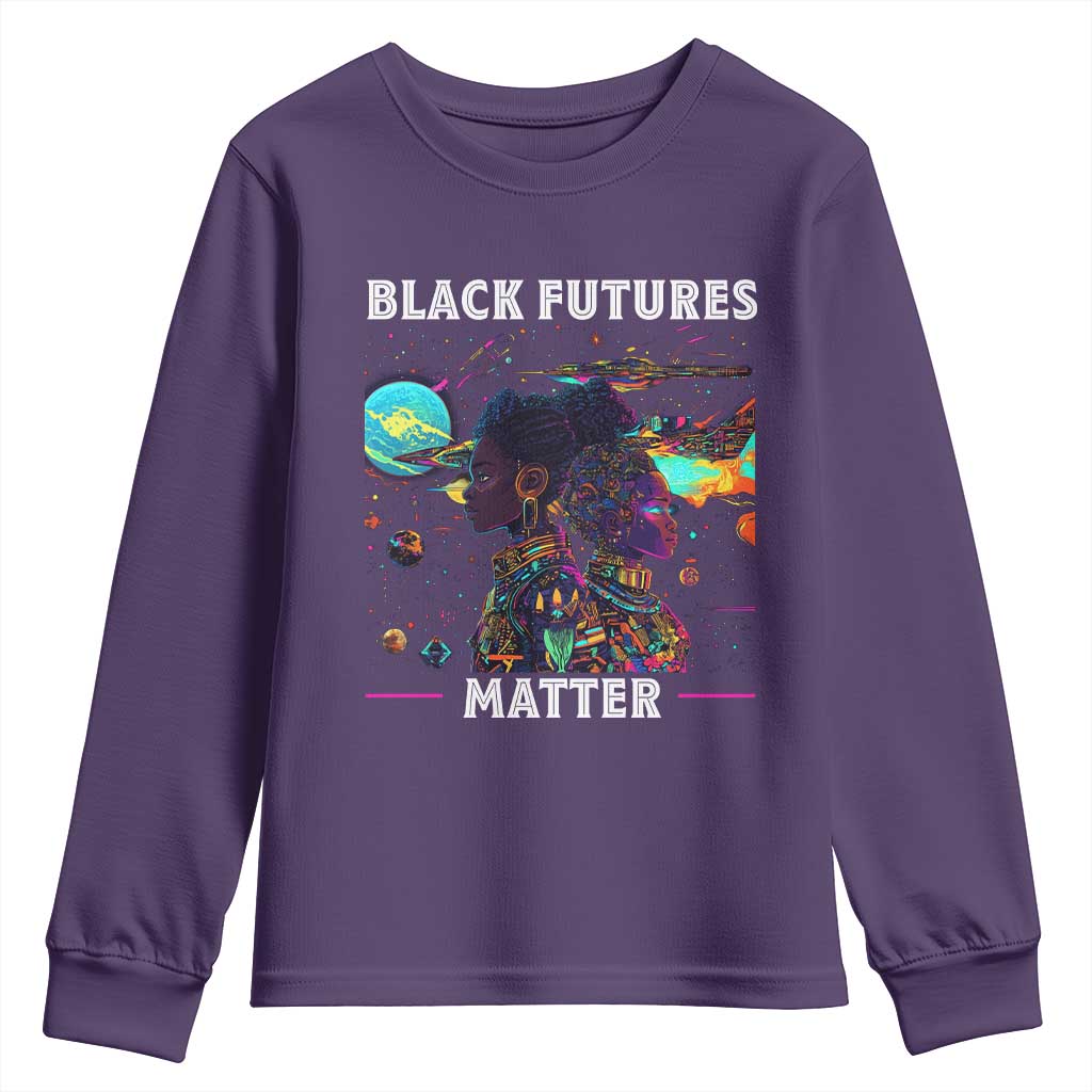 African American Afrofuturism Youth Sweatshirt Black Futures Matter TS09