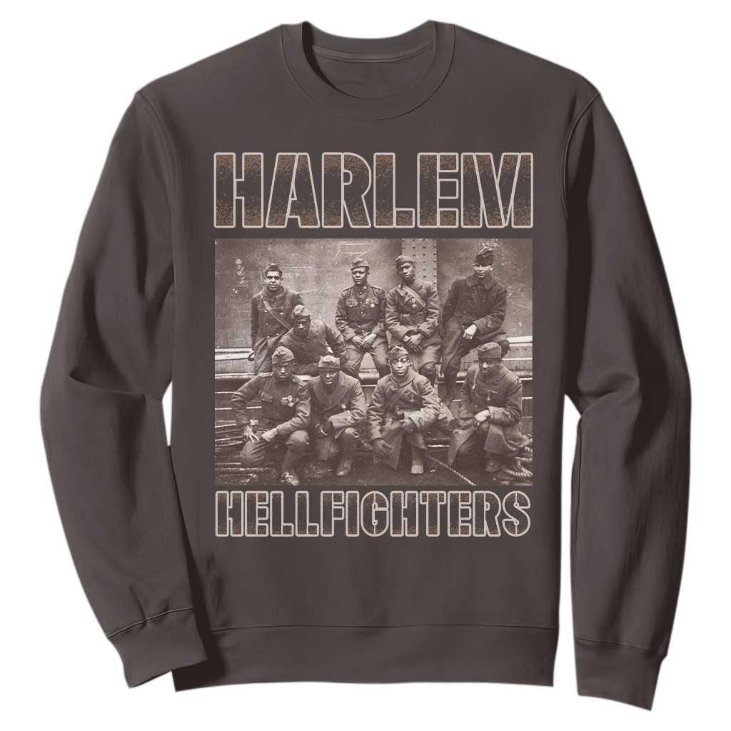 Harlem Hellfighters Sweatshirt The 369th Infantry Regiment Black History Military Soldiers TS09