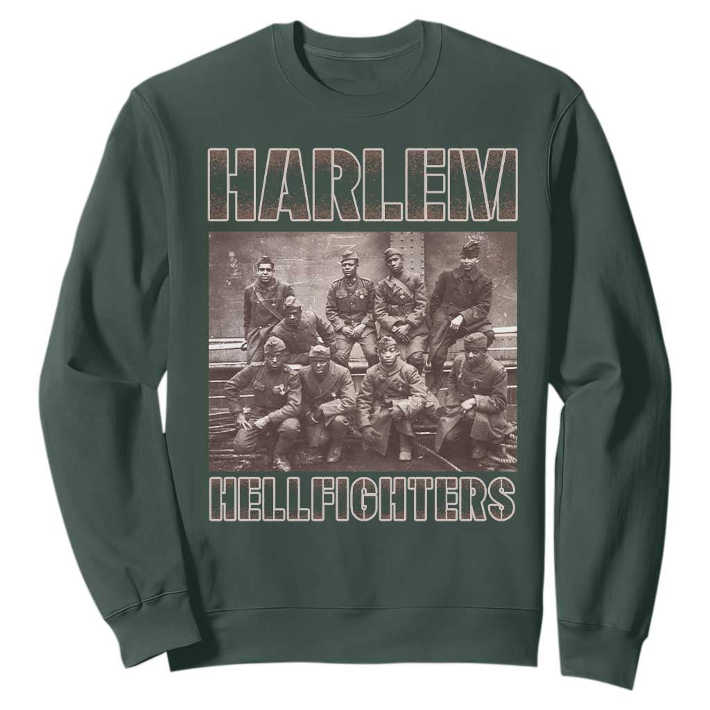 Harlem Hellfighters Sweatshirt The 369th Infantry Regiment Black History Military Soldiers TS09