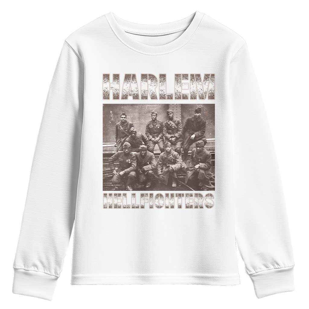 Harlem Hellfighters Youth Sweatshirt The 369th Infantry Regiment Black History Military Soldiers TS09