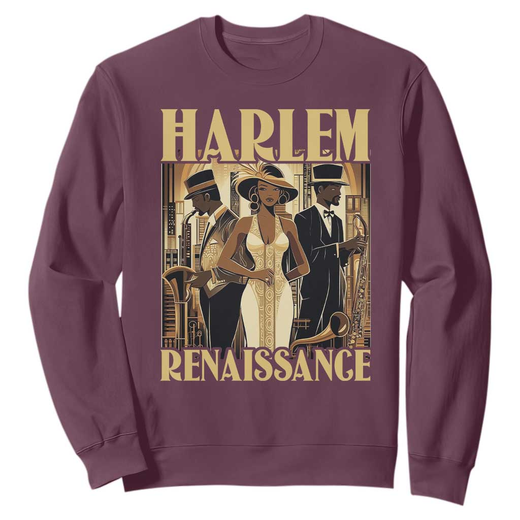 Harlem Renaissance Sweatshirt 1920s Art Black History Month TS09