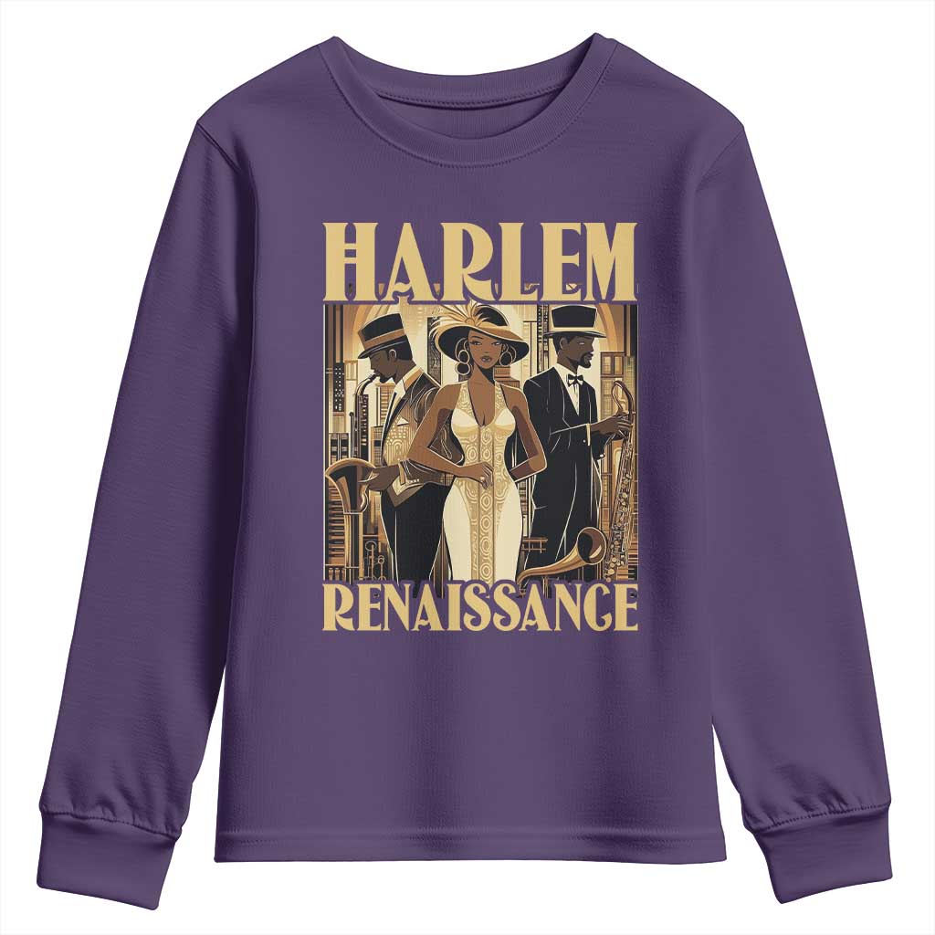 Harlem Renaissance Youth Sweatshirt 1920s Art Black History Month TS09