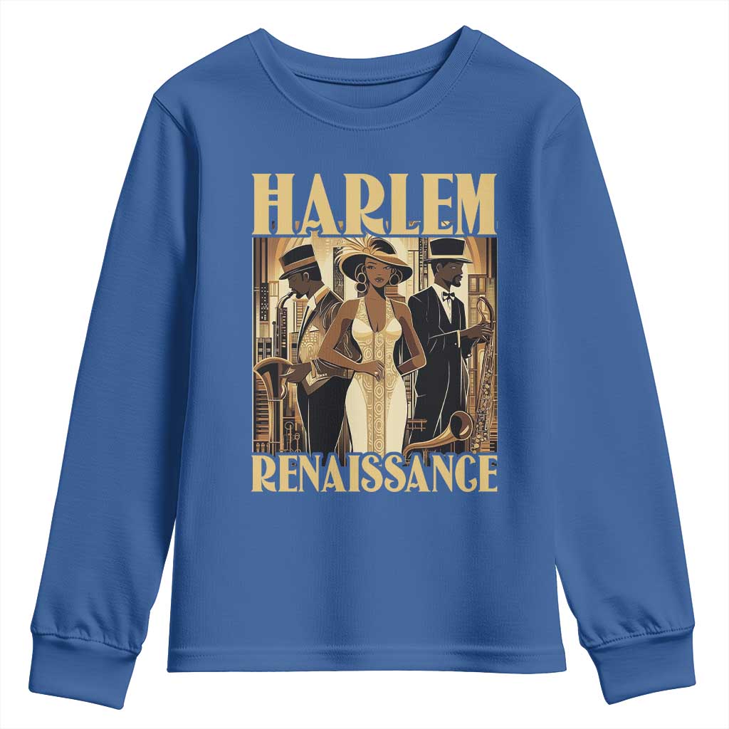 Harlem Renaissance Youth Sweatshirt 1920s Art Black History Month TS09