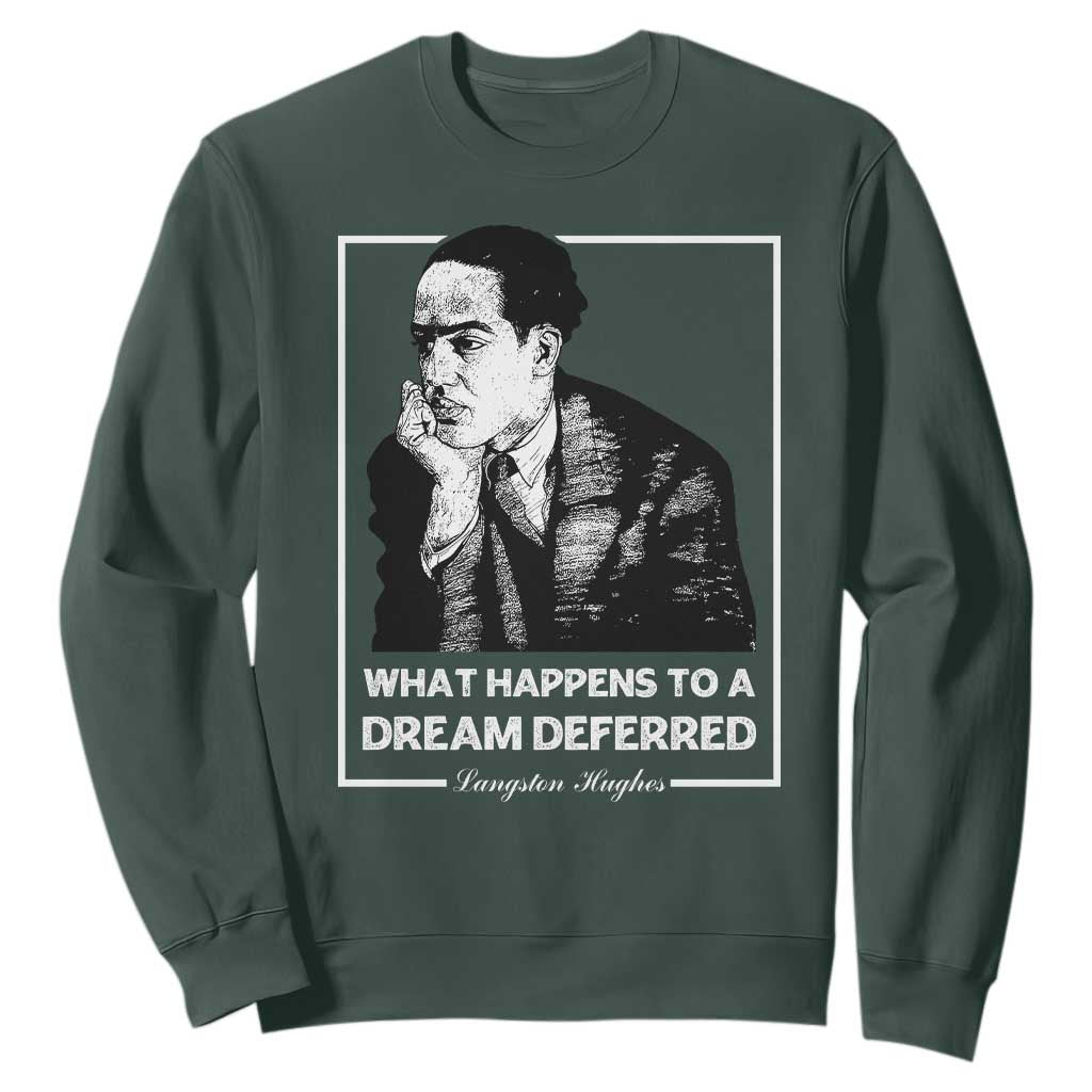 Langston Hughes Sweatshirt A Dream Deferred Harlem Renaissance TS09