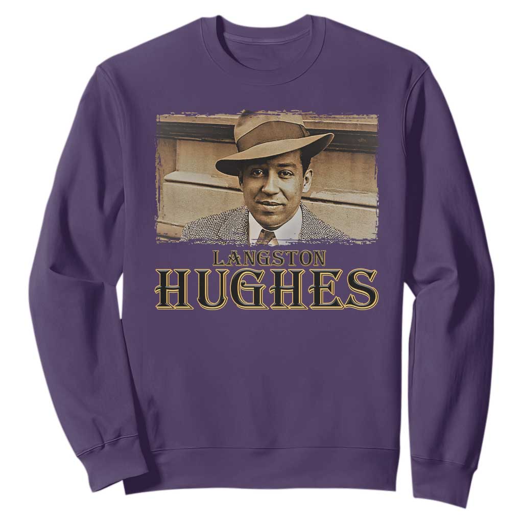 Langston Hughes Sweatshirt Harlem Renaissance Black History TS09