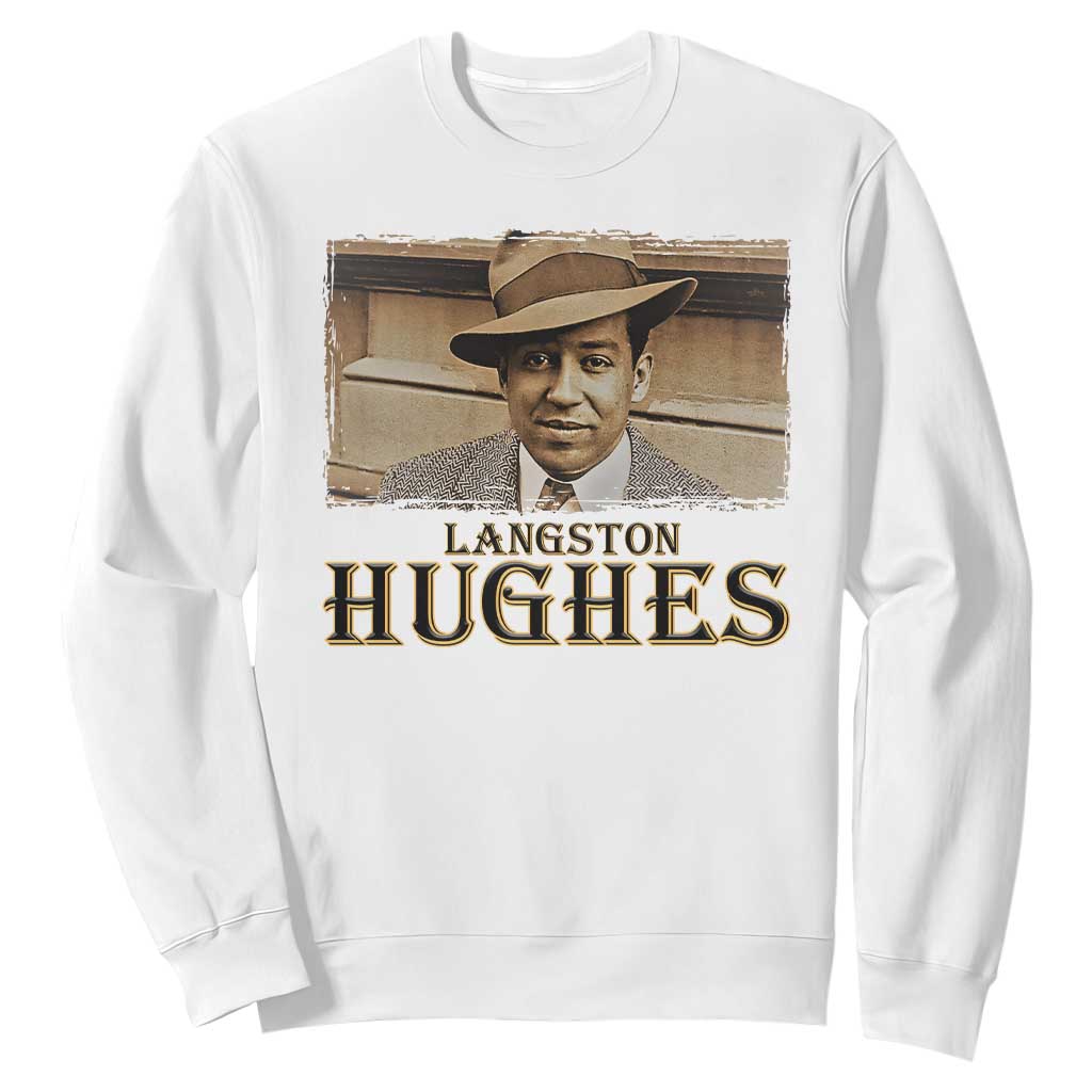 Langston Hughes Sweatshirt Harlem Renaissance Black History TS09