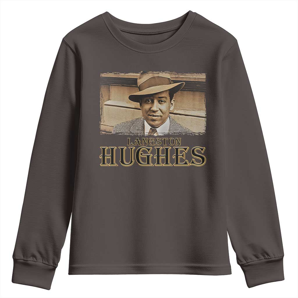 Langston Hughes Youth Sweatshirt Harlem Renaissance Black History TS09