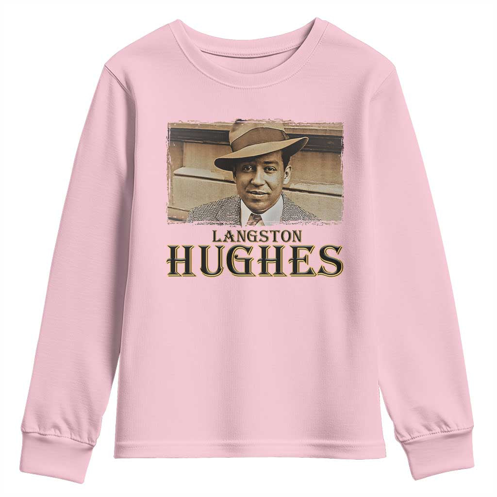 Langston Hughes Youth Sweatshirt Harlem Renaissance Black History TS09