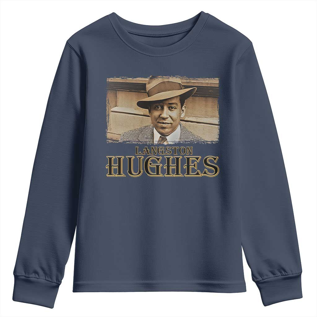 Langston Hughes Youth Sweatshirt Harlem Renaissance Black History TS09