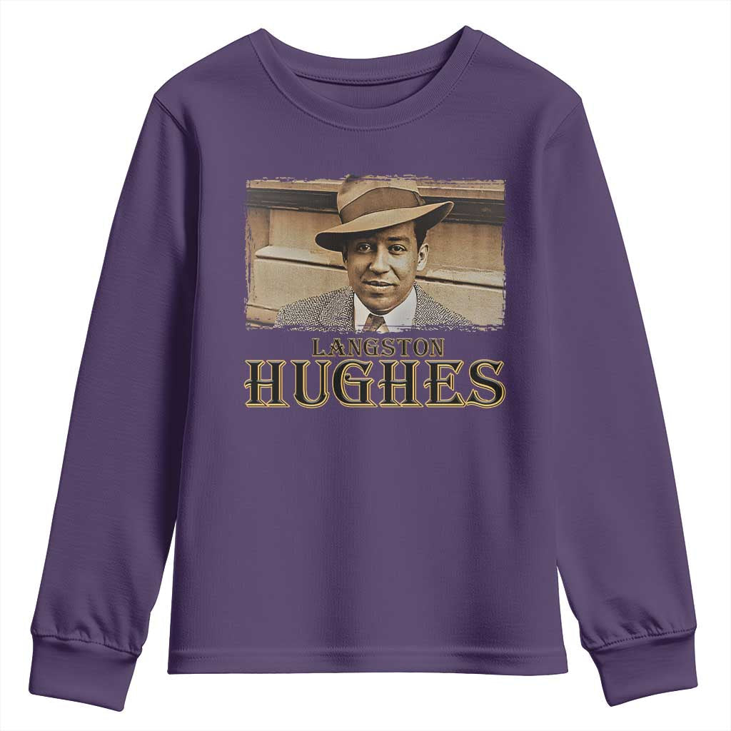 Langston Hughes Youth Sweatshirt Harlem Renaissance Black History TS09