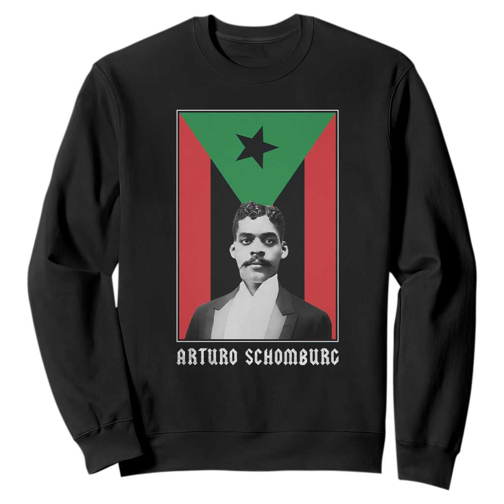 Arturo Schomburg Sweatshirt Puerto Rican Harlem Renaissance TS09